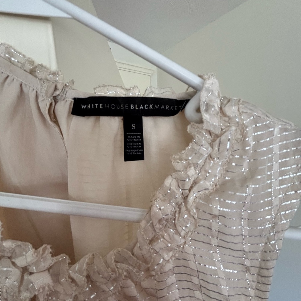 Sparkly Blouse With Silver Threads. - image 2